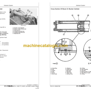 John Deere 544E 544E LL 544E TC 624E and 644E Loaders Repair Technical Manual