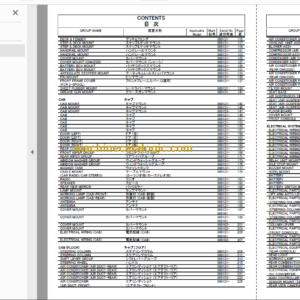 Hitachi ZW330-5B Wheel Loader (PNGB60-1-1) Parts Catalog