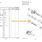 Hitachi ZW310-5B Wheel Loader Equipment Components Parts Catalog (PNFA60-E1-1)