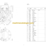 Hitachi KH125D Equipment Components Parts Catalog Serial No.0802-