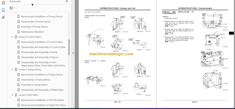 Hitachi ZV250PR-G Reversible Vibratory Plate Technicial and Workshop Manual