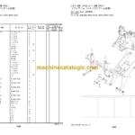 Hitachi ZW550-6 Wheel Loader Parts Catalog