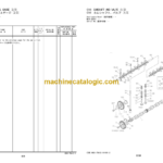 Hitachi ZAXIS 200-5G Series 220LC-GI Hydraulic Excavator Engine Parts Catalog