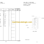 Hitachi ZW550 Wheel Loader (P11C5-OP1-1) Parts Catalog