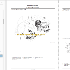 Hitachi ZX140W-5B Technical and Workshop Manual