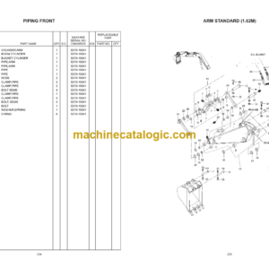 Hitachi EX70 Super+ Parts Catalog