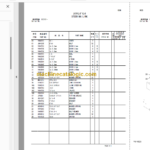 Hitachi CS125-3 Macadam Roller Parts Catalog