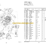 Hitachi ZC35C-5 ZC35T-5 Vibratory Roller Parts Catalog