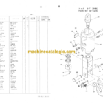 Hitachi KH150-3 HYDRAULIC CRAWLER CRANE CRANE FRONT (TYPE B), CLAMSHELL, DRAGLINE ATTACHMENT Parts Catalog