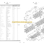 Hitachi KH300 Swing Lever Tower Crane Parts List