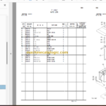 Hitachi CS125-3 Macadam Roller Parts Catalog