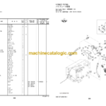 Hitachi ZC35C-5 ZC35T-5 Vibratory Roller Parts Catalog