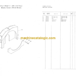 Hitachi KH150-3 HYDRAULIC CRAWLER CRANE CRANE FRONT (TYPE B), CLAMSHELL, DRAGLINE ATTACHMENT Parts Catalog
