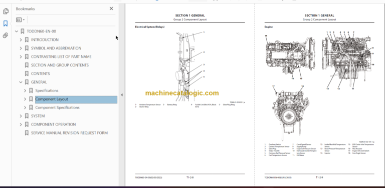 Hitachi ZX300LC-6 Technical and Workshop Manual