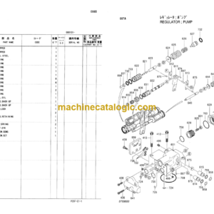 Hitachi Sumitomo SCX900HD Equipment Components Parts Catalog