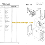 Hitachi KH70 Hydraulic Crawler Crane Parts Catalog