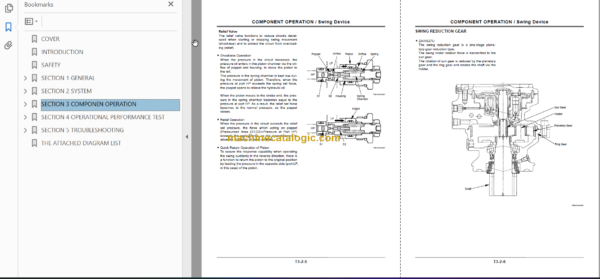 Hitachi ZX14-3 ZX16-3 ZX18-3 Technicial and Workshop Manual