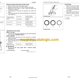 Hitachi 03-M-E3B Series 03-M-DI-E3B Series 03-M-E3BG Series Engine Manual