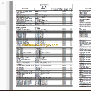 Hitachi ZW550-5B Wheel Loader (PNHF60-1-1) Parts Catalog