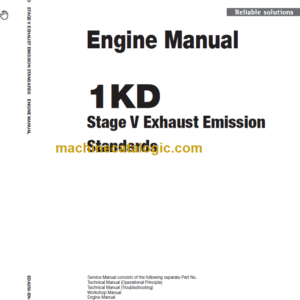 Hitachi 1KD Stage V Exhaust Emission Standards Engine Manual