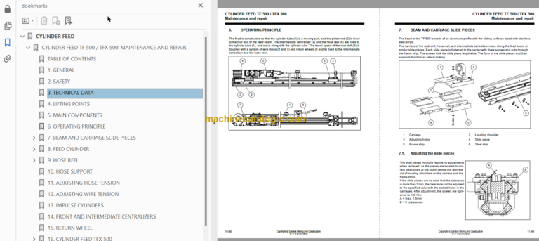 Sandvik DD421-60 Workshop Manual Serial No. 112D20859-1