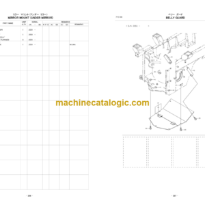 Hitachi ZX180-G Wheel Loader Parts Catalog