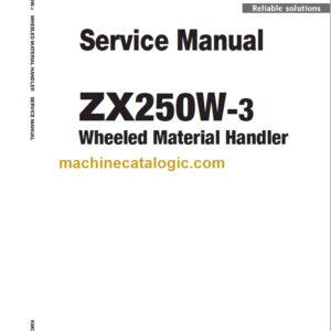 Hitachi ZX250W-3 Service Manual