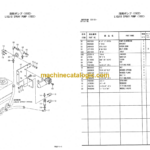 Hitachi CC150-3 CC150C-3 Vibratory Roller Parts Catalog