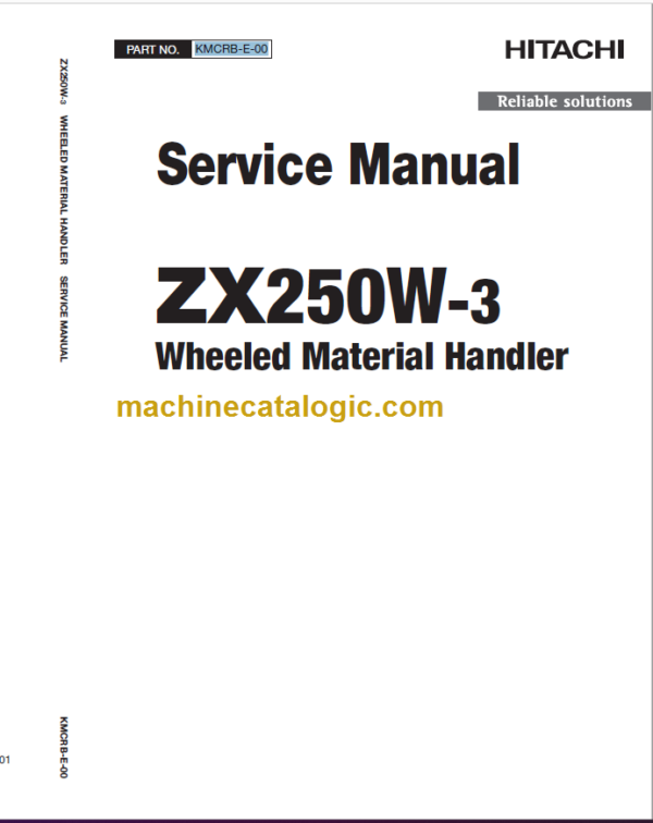 Hitachi ZX250W-3 Service Manual