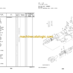 Hitachi ZW180-7 ZW180PL-7 Wheel Loader Equipment Componnents Parts Catalog