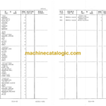 Hitachi DX40 DX40M 4X40MM Bulldozer Parts Catalog