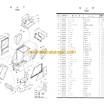 Hitachi KH70 Hydraulic Crawler Crane Parts Catalog
