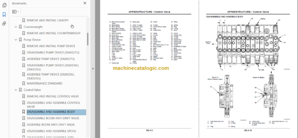 Hitachi ZX14-3 ZX16-3 ZX18-3 Technicial and Workshop Manual