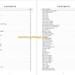 TATA Hitachi EX215LC EX215LC-SLR SUPER+SERIES Hydraulic Excavator Parts Catalog