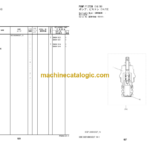 Hitachi ZC125M-5 Macadam Roller Equipment Components Parts Catalog