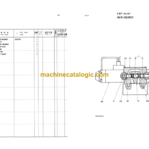 Hitachi KH230-3 Equipment Components Parts Catalog