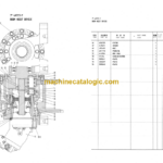 Hitachi KH230-3 Equipment Components Parts Catalog