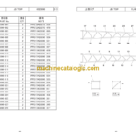 Hitachi Sumitomo SCX800-2 Bracing List