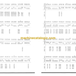 Hitachi KH700-2 Tower Crane Parts List