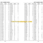 Hitachi ZX210LCH+ Parts Catalog