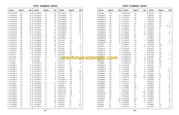 Hitachi ZX210LCH+ Parts Catalog