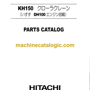 Hitachi KH150 Parts Catalog