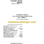 John Deere 850J Crawler Dozers Repair Technical Manual