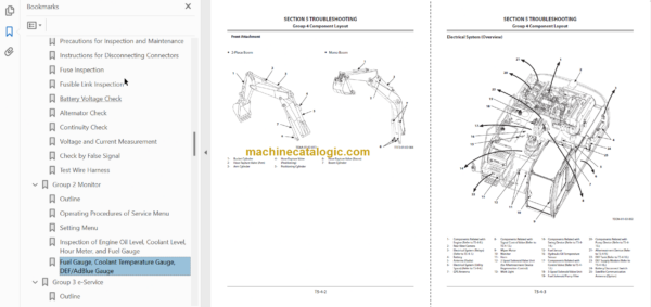 Hitachi ZX300LC-6 ZX300LCN-6 Technical and Workshop Manual