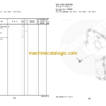 Hitachi ZW310-6 ZW330-6 Wheel Loader Engine Parts Catalog