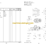 Hitachi ZW180-6 Wheel Loader Parts Catalog