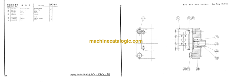 Hitachi KH150 Parts Catalog