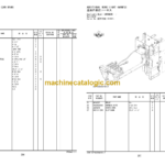 Hitachi ZW180-6 Wheel Loader Parts Catalog