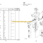 Hitachi TV62NF TV75NF RV75NK TV82NF TV85NF TV85NK Vibratory Rammer Parts Catalog