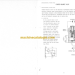 Hitachi KH70 Crawler Crane Service manual